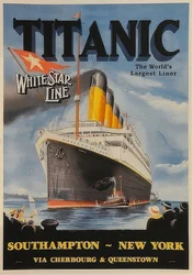 White Star Line. Titanic. Hm 1911