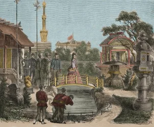 Världsutställningen 1873 i Wien i Österrike - Världsutställningen i Wien - Frans Josef I av Österrike