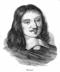 porträtt av François Mansart (1598-1666), fransk arkitekt.