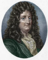 porträtt av Jean Racine (1639-1699), fransk tragisk poet.