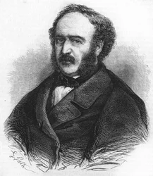 porträtt av Jules Simon (1814-1896), fransk politiker.