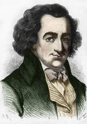 porträtt av Thomas Paine (1737-1809), brittisk författare och politiker.