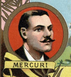 porträtt av Toussaint MERCURI andra av Behagle-missionen 1893.