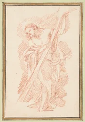 Teckning, Kristus stående, ca 1759-70