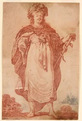 Teckning, Cleobolus, ca 1650