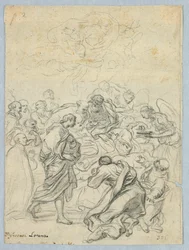 Teckning, Jungfruns död, 1600-1900-tal