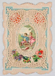 Gratulationskort (England eller USA), 1870-80
