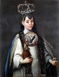 Spanska: Monja concepcionista nunna konceptionsnunna