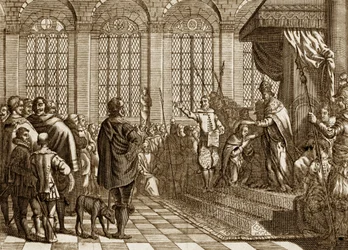 Abdikation av CHARLES V