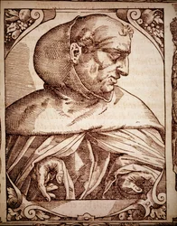 Albert den store i "Elogia Illustrium Virorum"