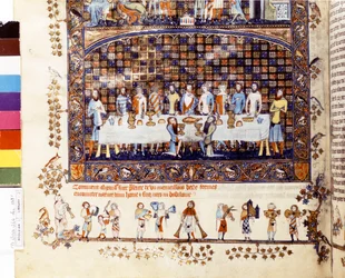 Alexanders resa till Edens lustgård, ca 1400 (miniatyr)