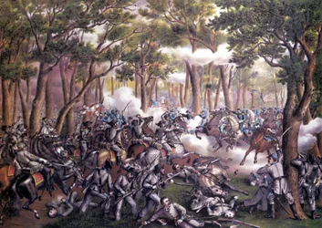Amerikanskt avskiljningskrig eller inbördeskrig (1861 - 1865): Slaget vid vildmarken eller Todd