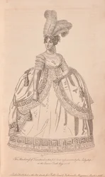 Anne Townshend, Marchioness Townshend i helklänning