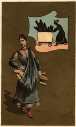 Anonym kromolitografi, sent 1800-tal.