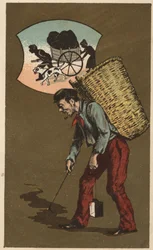 Anonym kromolitografi, sent 1800-tal.