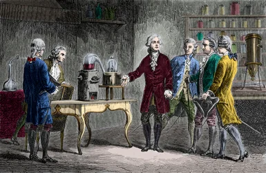 Antoine Laurent Lavoisier (1743-1894) utförde la decomposition de l
