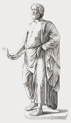Asclepius. Porträtt.