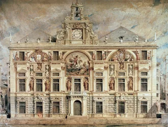 Bank of San Giorgio i Genua, Italien