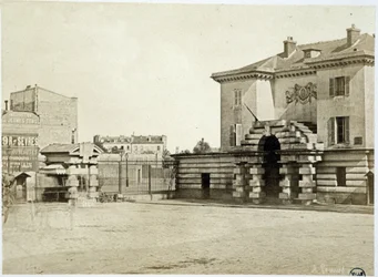 Barrière du Maine - i "Les barriers de Paris" av Gouviot