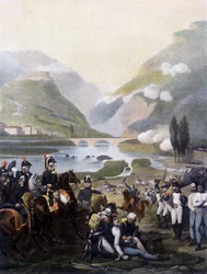 Erövring av slottet Pietra av Napoleonska armén den 4 september