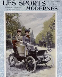 Car de Dion-Bouton - i "" Les Sports Modernes", juni 1899.
