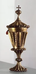 Gyllene silver ciborium