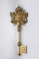 Cle av Chambellan, Mexiko. Period av kung Maximilian I (1832-1867).