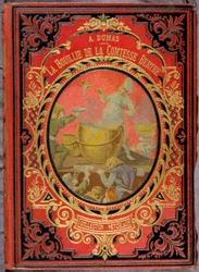 Omslag till boken "" La Bouille de la Comtesse Berthe"" av Alexandre Dumas, Hetzel-samlingen.