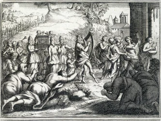 Davids dans (Gamla testamentet).