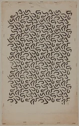 Designritning, sent 1700-tal