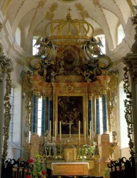 Ebersmunster (Alsace) - Altare.