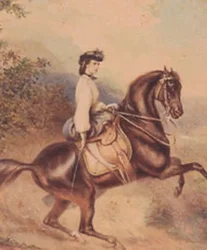 Elisabeth, kejsarinna av Österrike och drottninggemål av Ungern (24 december 1837 - 10 september 1898) (illustration)