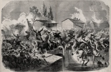 Avsnitt i Battle of Palestro, 31 maj