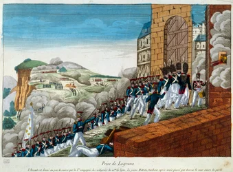 Expedition från Spanien (1823-1829): intagandet av Logrono. 1823 Paris, arméns museum