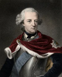 Fredrik II av Preussen (1712-1786) - Fredrik II Fredrik den store 1712-1786 - gravyr - 1800-talet