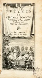 Illustrerad frontispice av den fransköversatta boken "" L