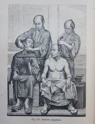 Illustration från "The human race" av Louis Figuier