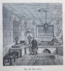 Illustration från "The human race" av Louis Figuier