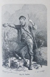 Illustration från "The human race" av Louis Figuier