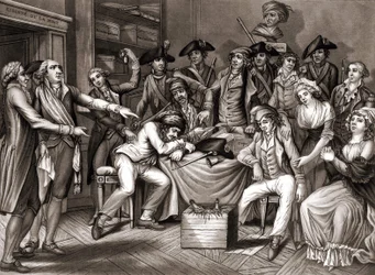 Revolutionskommitténs inre. v. 1794.