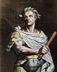 Julius Caesar (101-44 f.Kr.), romersk statsman.