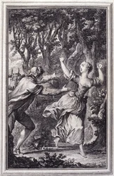 La Clochette- i ""Berättelser och noveller på vers"" av Jean La Fontaine. 1762.