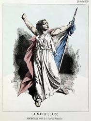 La Marseillaise: Fröken Agar från den franska komedin
