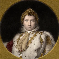 Napoleon Bonaparte 1769-1821 - gravyr - 1800-talet