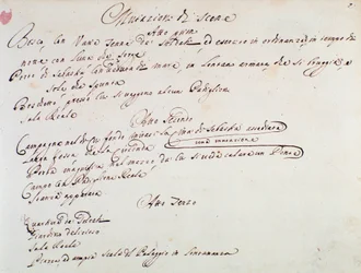 Anteckningar om iscensättningen av operan Mithridate av Giuseppe Aldrovandini (1706)