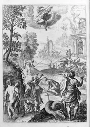Ovidius (Ovidius) - illustration till bok 15 - (P. Ovidius