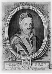 Påve Alexander VIII (1610 - 1691).