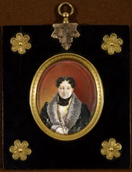 Porträtt av balettmästaren Charles Louis (Charles-Louis) Didelot (1767-1837). Anonymt verk, olja på kartong, omkring 1820. Porträtt från 1800-talet, klassicism. Statliga museet för teater- och musikkonst, Sankt Petersburg