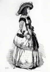Porträtt av Anne Marie Louise d