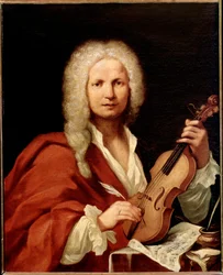 Porträtt av Antonio Vivaldi